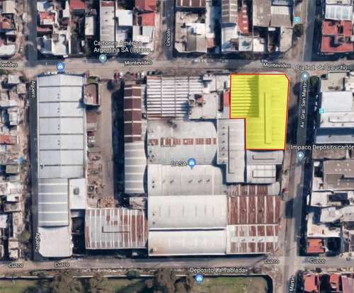 Imagen 2 de 20 de Galpon Industrial 1700 M² Cubiertos Con Puente Grúa 2.5 Tn.- Tablada