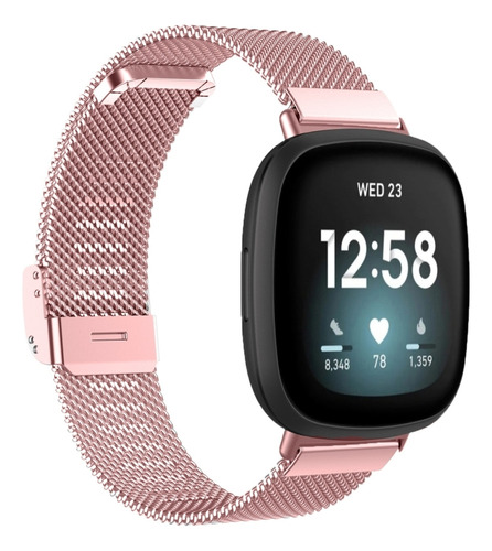 Steel Strap For Fitbit Versa 4 / Versa 3 / Sense 2 / Sense