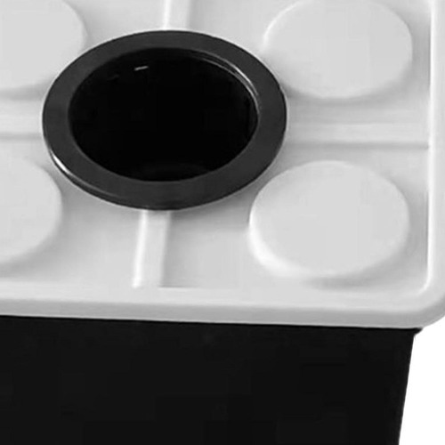 Cultivo De Barriles Holandeses Negro Con Tapa De 1 Agujero