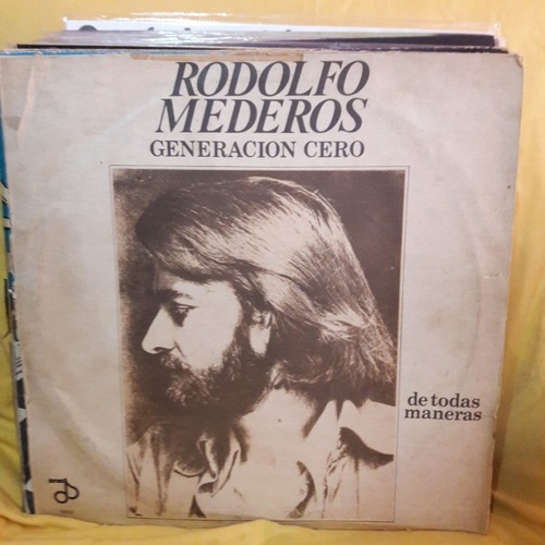 Vinilo Rodolfo Mederos Generacion Cero De  Libros Del Mundo