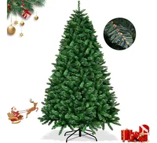 Solnow Sol-n032 Árbol De Navidad 1.8m Pino Artificial Con Soporte 650 Ramas