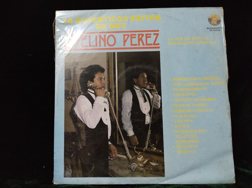 Avelino Pérez 15 Éxitos Vinilo,lp,acetato,vinyl