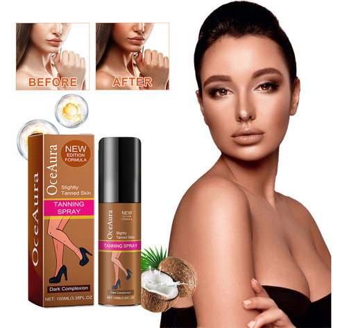 El Bronceador En Aerosol Bronceador Refrescante E Hidratante