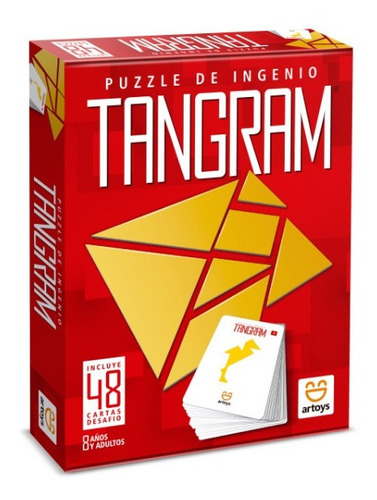 Juego De Mesa Puzzle De Ingenio Tan Gram Arval Tangram