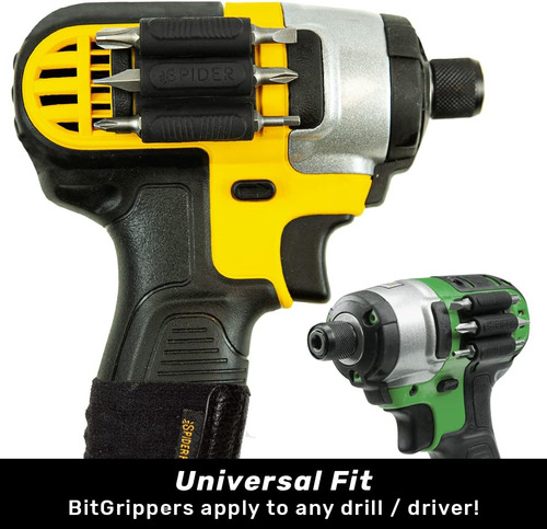 Soporte De Herramienta Bitgripper V2 Adhesivo Para Seis Bits