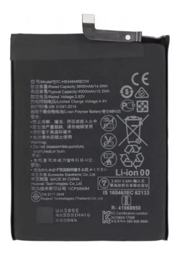 Bateria Pila Huawei Hb446486ecw P Smart Z Honor 9x / 9x Pro 