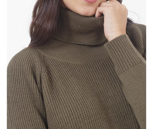 Sweater Polera Bremer Lycra Para Dama