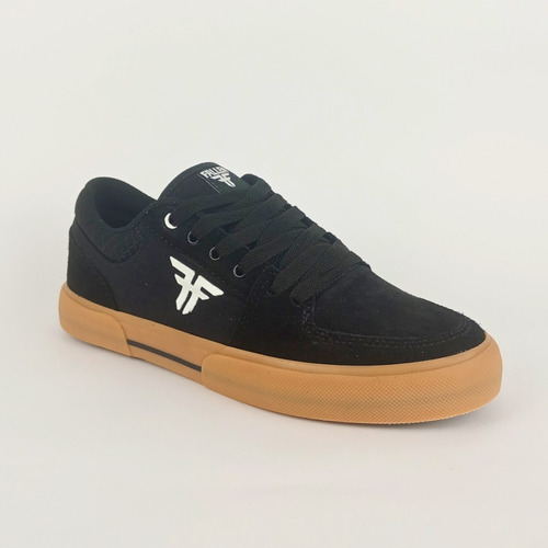 Tênis Fallen Patriot Suede Vulcanizado Black Gum