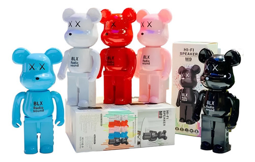 Parlante Speaker Radio Sound  Bearbrick Oso Violento. 