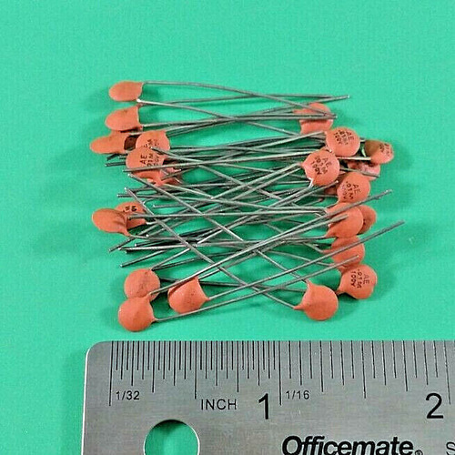 (25 Pcs) Faraday H06h103m2-ye-1 Capacitor 100v 0.01uf +- Eeo