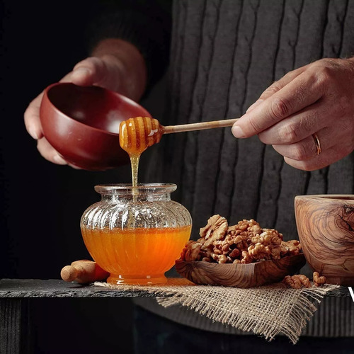 Palitos De Miel De Madera, 100 Piezas