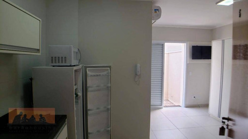 Kitnet Com 1 Dormitório Para Alugar, 17 M² Por R$ 1.300,00/mês - Jardim Santa Genebra Ii (barão Geraldo) - Campinas/sp - Kn0776