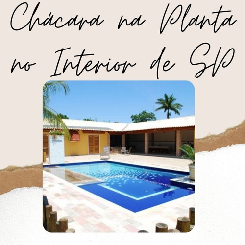 Imagem 5 de 13 de Sr Chácara Com Ótima Localização Projeto Na Planta