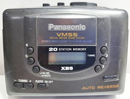 Walkman Gravador Panasonic Rq-l10 ( Funcionando Bem) (Usado)