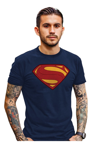 Playera Superman Kaniel Pelicula Figura Justice Steel Dvd Dc