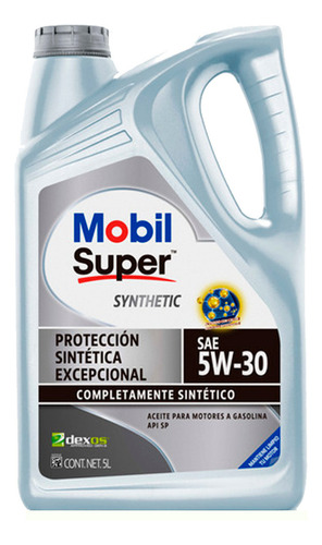 Mobil Super Synthetic 5w-30 Garrafa Api Sp Mobil Dexos