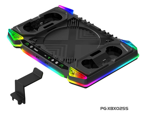 Base Con Ventilador Y Base De Carga Para Xbox Series
