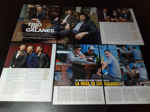 (ah050) Juan Pico Monaco * Recortes Revistas Clippings (Usado)