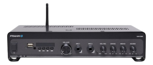 Amplificador Frahm Slim 3700 Som Ambiente Optical 240w