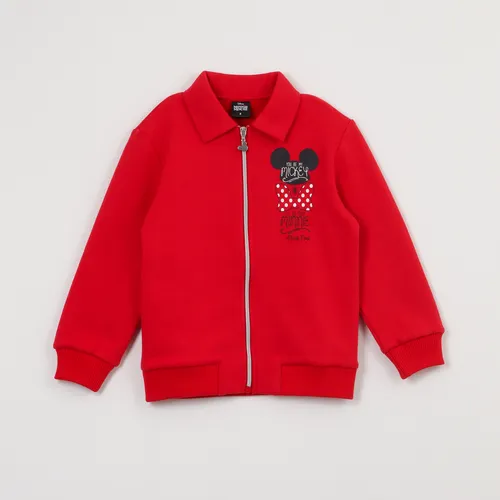 Chaqueta Niña Minnie Style Rojo Disney