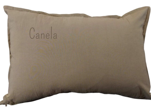 Imagen 6 de 9 de Funda Almohadón 70x50 Tusor Nórdico Decorativo Moderno Cama