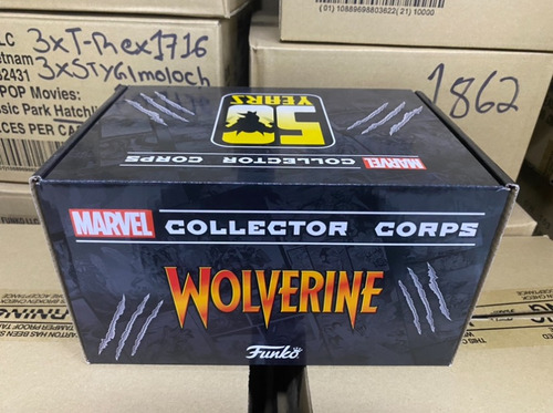 Wolverine 50th Anniversary Marvel Collector Corps Funko Pop