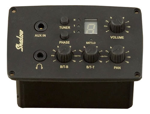 Pre Amplificador Con Eq Y Afinador Shadow Sh-l4035 Acustica
