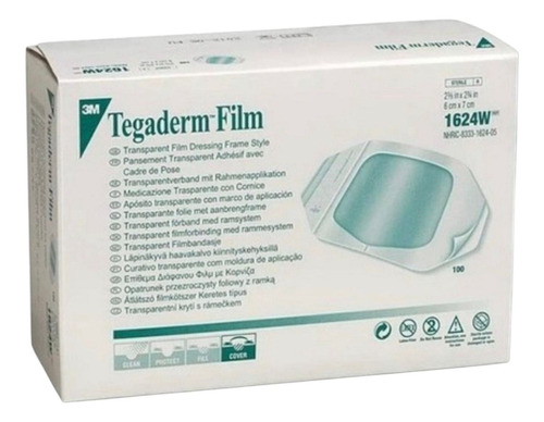 Pack De 5 Uni Apósito Transparente Tegaderm Film De 6 X 7 Cm