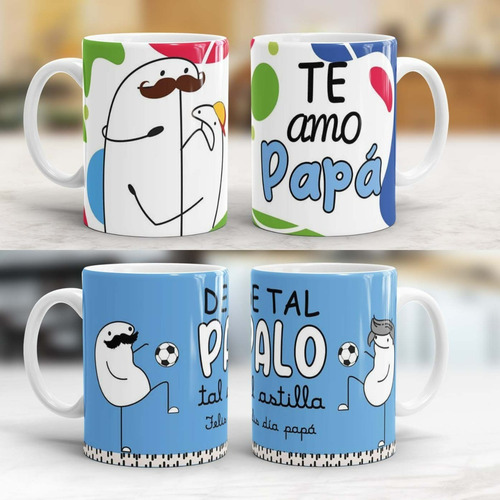 Imagen 3 de 10 de Tazas Dia De La Madre - Dia Del Padre Cumpleaños