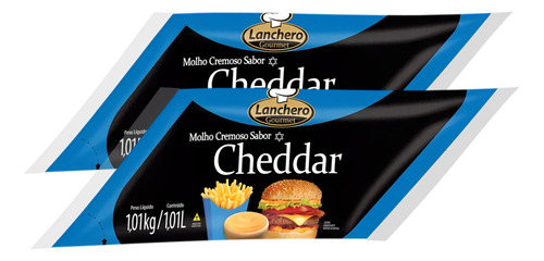 Combo 2 Bags Queijo Cheddar Perfeito Para Receitas Atacado