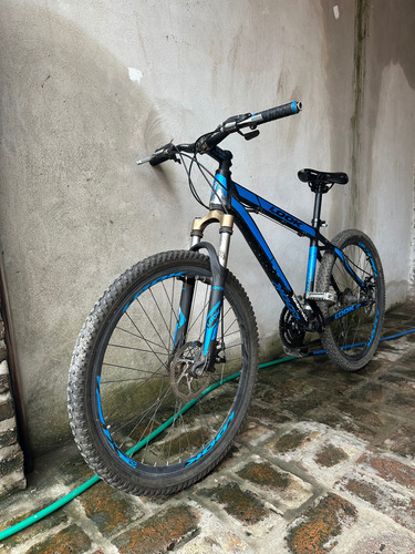 Bicicleta Look Rodado 26 Negro Y Azul