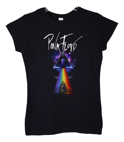 Polera Mujer Pink Floyd Boat Prisma Rock Abominatron