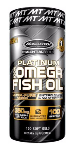 Muscletech Platinum 100% Omega 3 Fish Oil
