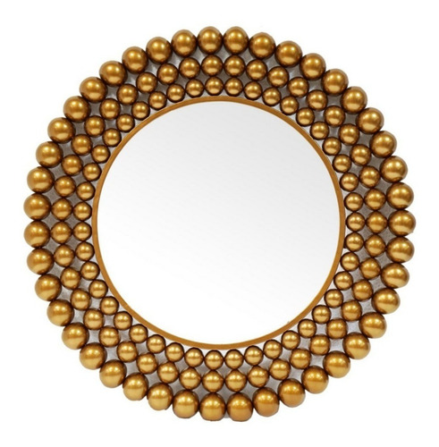 Espejo Globe Color Dorado 70 Cm