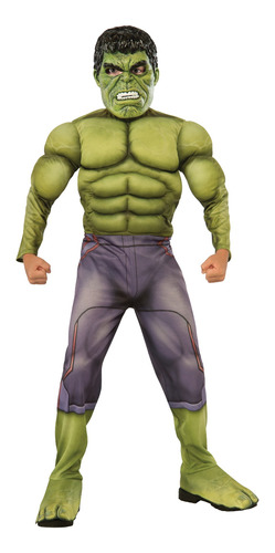 Disfraz Talla Large Para Niño De Hulk Avengers 2 Halloween