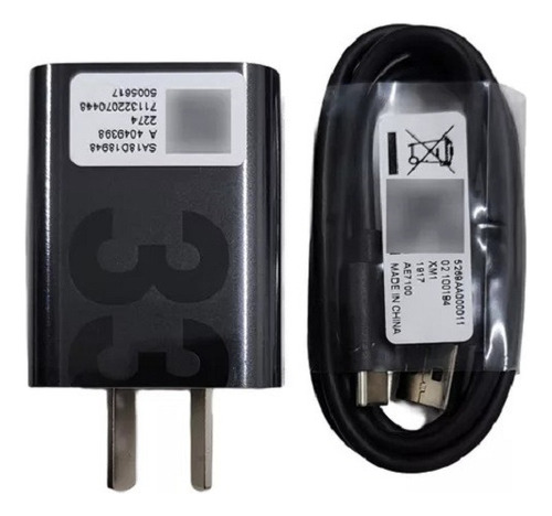 Cargador Motorola 33w Turbo + Cable Usb Tipo C 100% Original