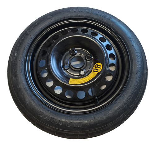 Estepe Fino Aro 15 Pneu T125/80d15 Hyundai Hb20 2013-23 5291