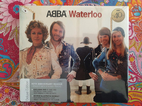 Abba: Waterloo - Deluxe Edition Cd + Dvd 40 Aniversario