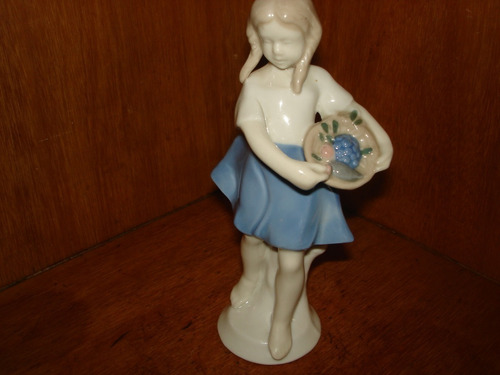 Figura Porcelana Antigua Wagner & Apel Grafenthal Gdr 1877 