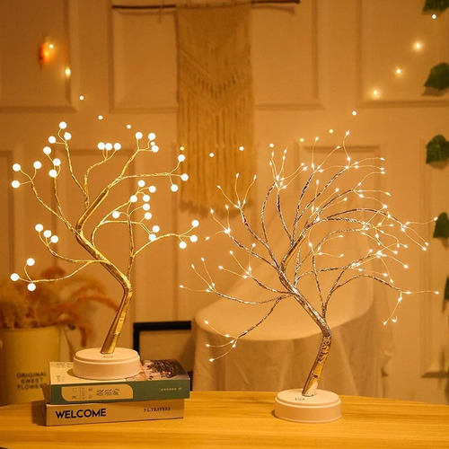 Lámpara Árbol De La Vida Navidad Bonsai - Luces Led - 50cm