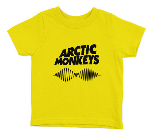 Polera Niños Arctic Monkeys Wave Musica 100% Algodón Wiwi