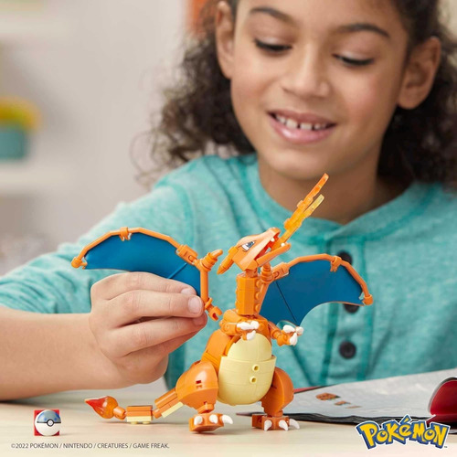 Mega Pokémon Juego De Juguetes De Construcción Charizard Con