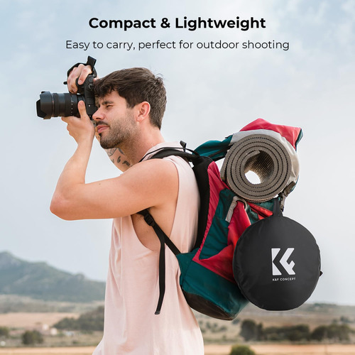 Reflector De Luz K&f Concept 5 En 1 De 80 Cm Para Estudio Y