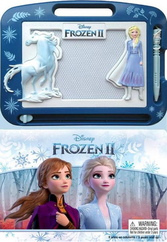 Frozen 2 Con Pizarra Magnética Libro Juego Y Aprendizaje