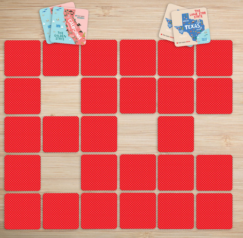Book : Usa Memory Match Game (set Of 100 Cards) - Peter...