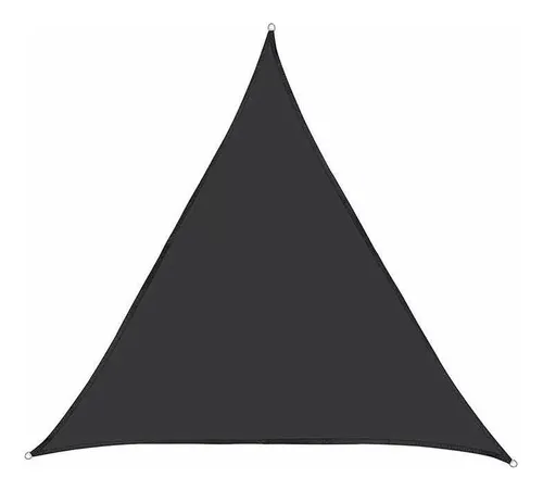 Toldo Vela Triangular 3x3x3 Mts Incluye Kit De Instalación
