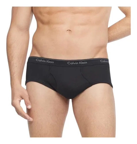 Trusa Calvin Klein Pack 6 Clasica Negro Blanco Oiriginal Cuotas