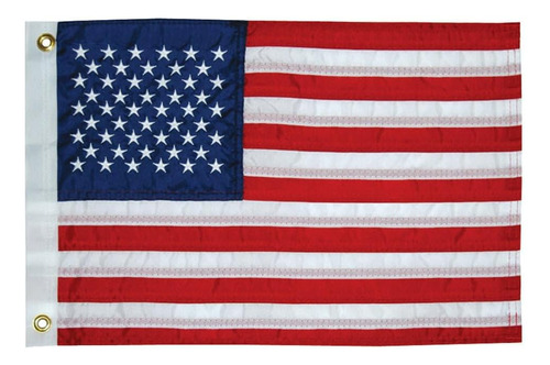 Bandera De Barco Estadounidense De 50 Estrellas, 16 X 24 Pul