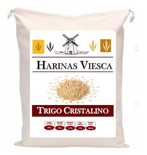 5 Kg Trigo Cristalino Entero