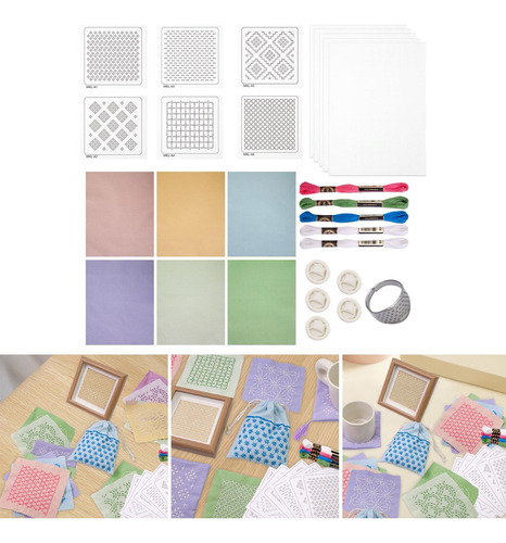 Kit De Plantilla Bordado De Bordado Kit De Inicio A